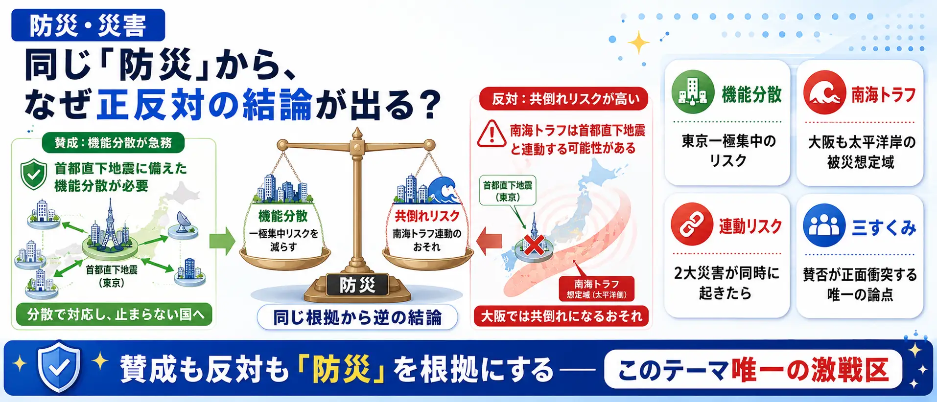 論点④ 防災・災害